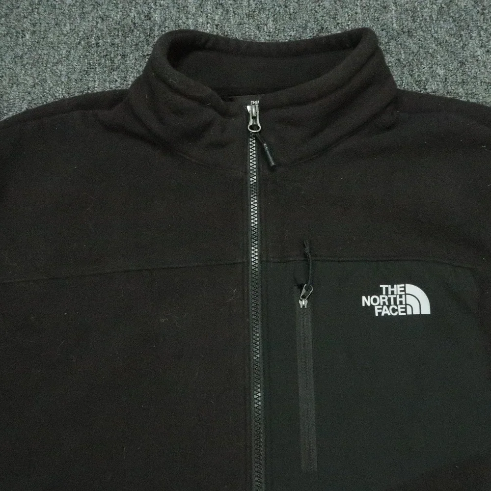 The North Face Jacket Mens Extra Large Black Canyonlands Full Zip Pockets XL